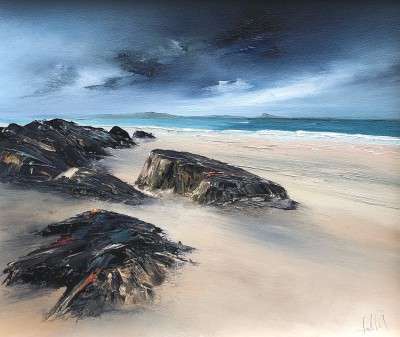 By the Rocks on Aberlady Beach